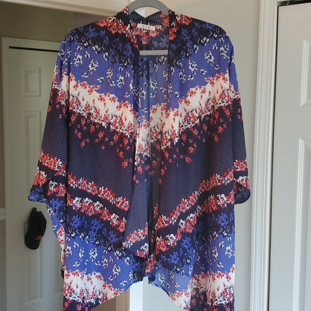 Floral kimono